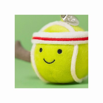 Jellycat Amuseables Sports Tennis Bag Charm USA | 70395RWSH